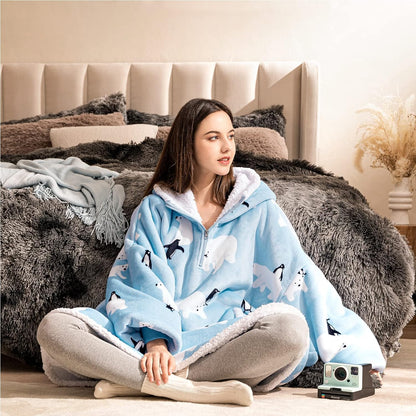 Softeez Hoodie Blanket